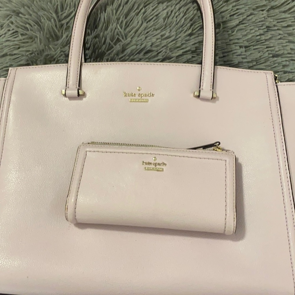 Lilac kate spade bag and wallet bundle 💕💕